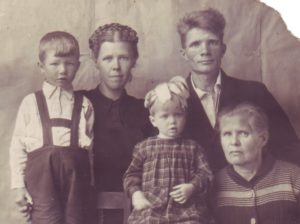 Ефремовы, 1954 год, Лениногорск.