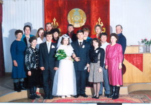 Петкау Света и Игорь Кочергин,  1995 год, Ерментау.