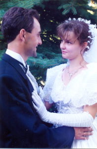 Петкау Юля и Светлов Миша,  1997 год. Георгиевск.