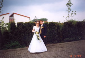 8 мая 1999 года, Петкау Юра и Катя Хайда