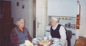 Мама у тёти Тины, 1998 год, Германия.