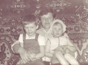 Петкау Юрик, Ирина, Саша, Оренбург.